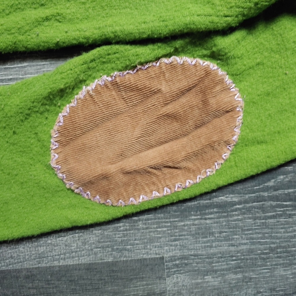 Delia*s green owl sweater - Picture 4 of 5